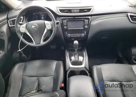 2016 Nissan Rogue S z USA, uszkodzony, nr VIN 5N1AT2MT6GC839909